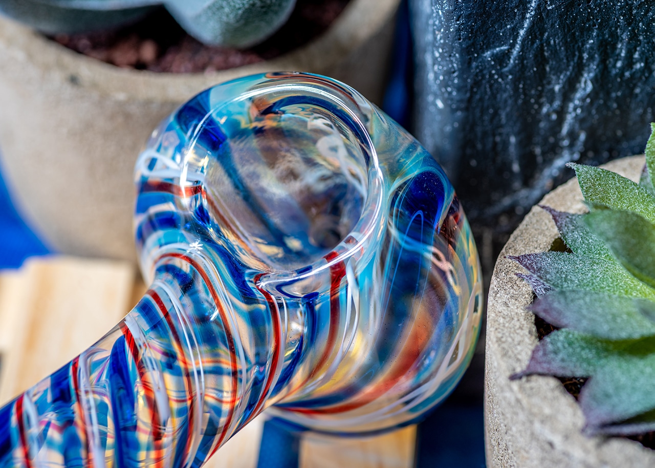 RC SPOON 4IN SILVER FUMED TWISTED FUMED