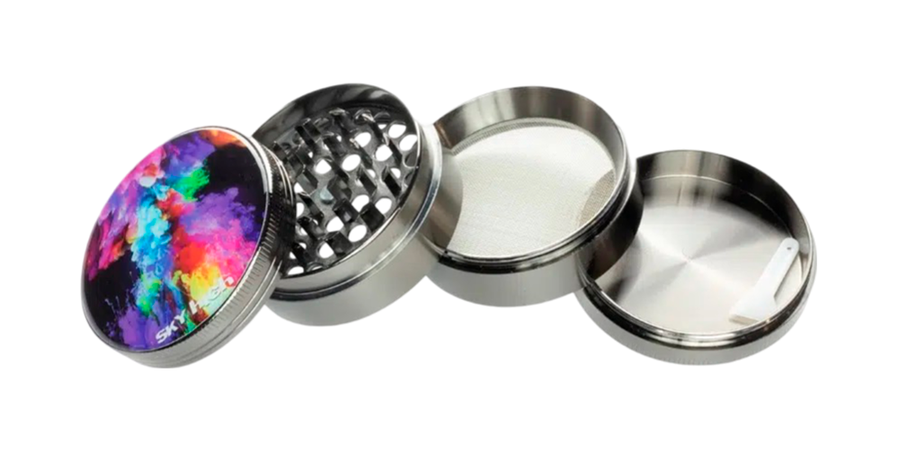 Sky High 4 Piecle Herb Grinder Astronaut 1