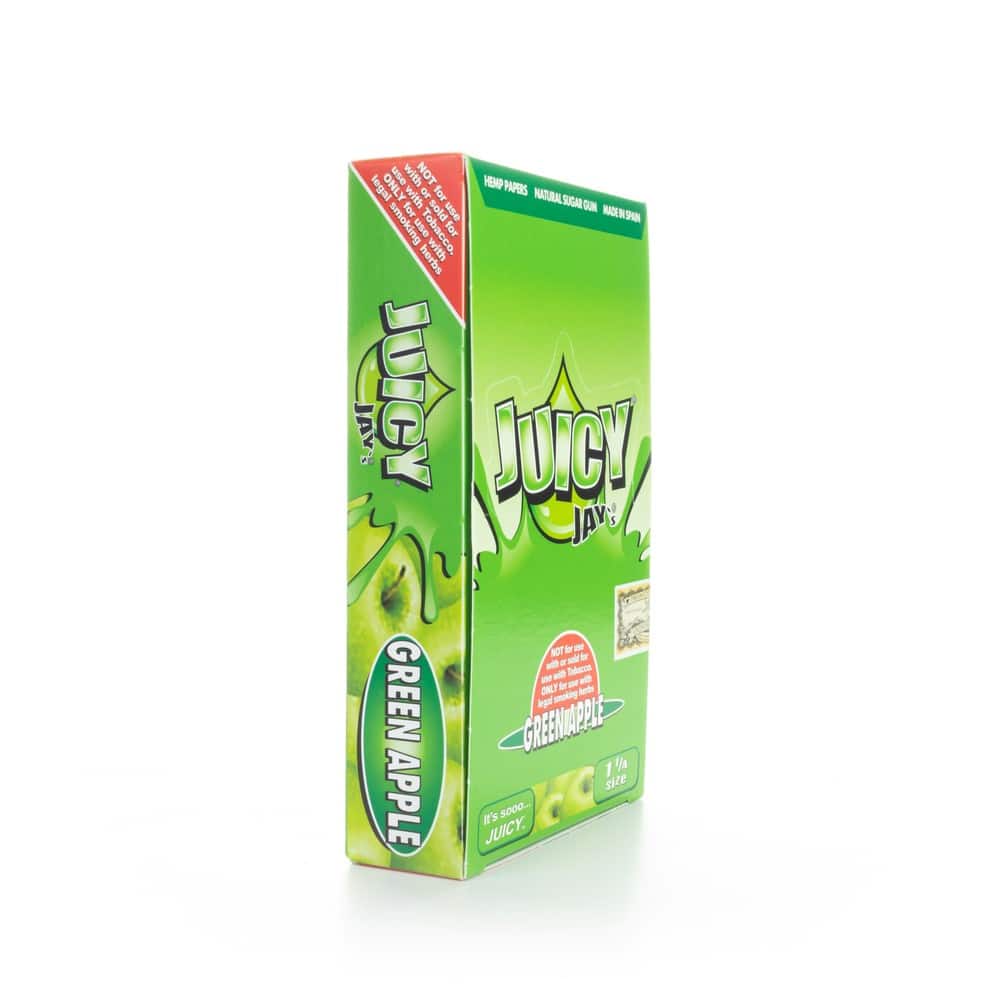 Juicy Jays Rolling Papers Green Apple 1 14 5