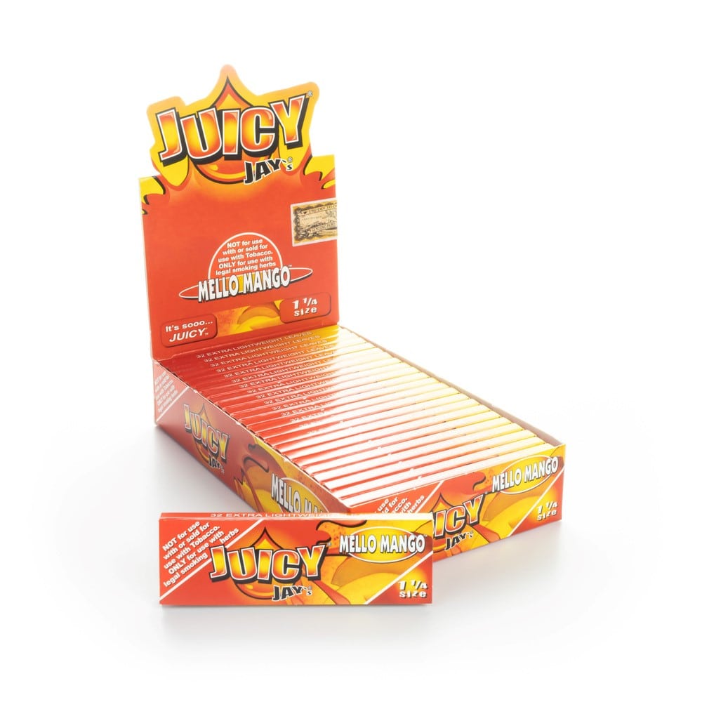 Juicy Jays Rolling Papers Mello Mango 1 14 7