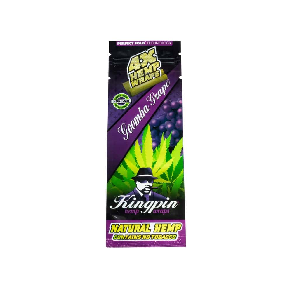 Kingpin Hemp Wraps Goomba Grape 1