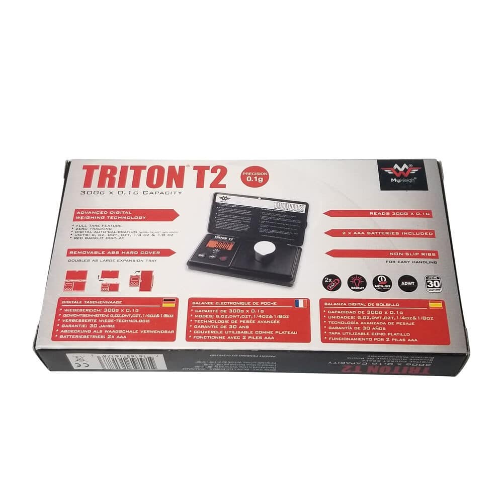 Triton T2 300 Digital Pocket Scale 300g x 0.1g 1